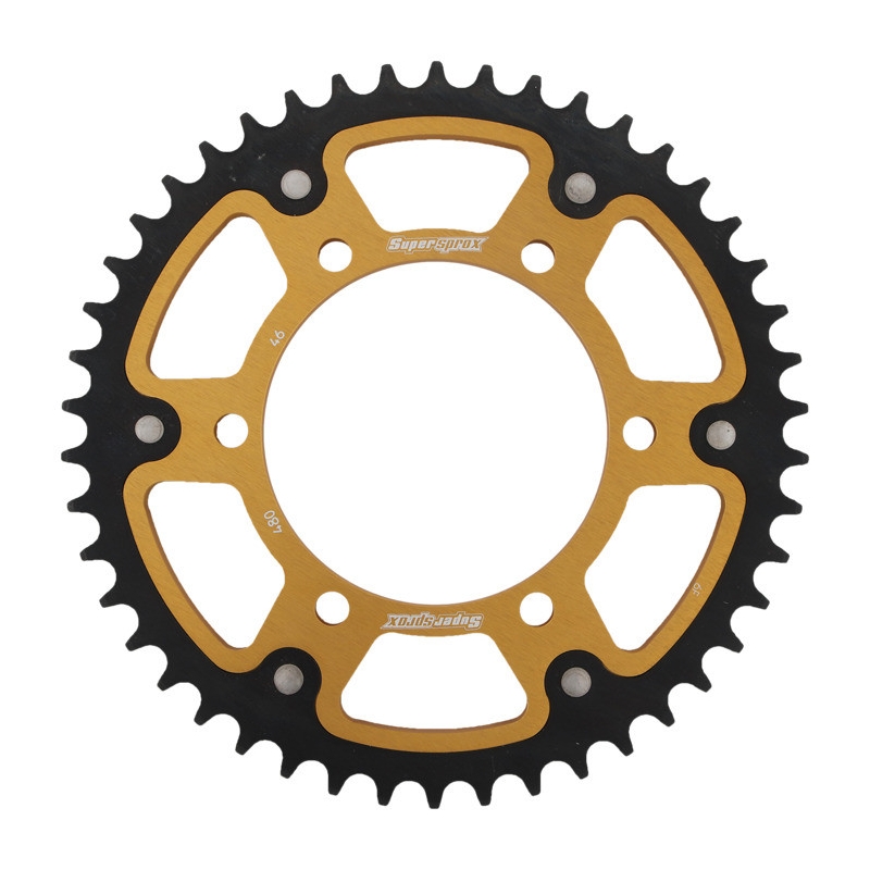 Ketten Rad SUPERSPROX STEALTH gold 46T, 525
