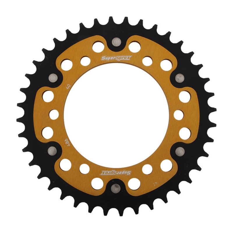 Ketten Rad SUPERSPROX STEALTH gold 40T, 520