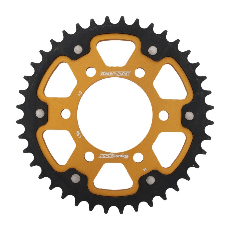 Ketten Rad SUPERSPROX STEALTH gold 40T, 530