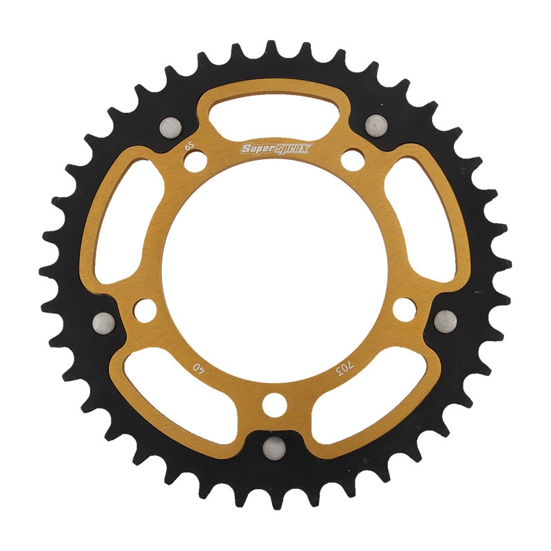 Ketten Rad SUPERSPROX STEALTH gold 40T, 520