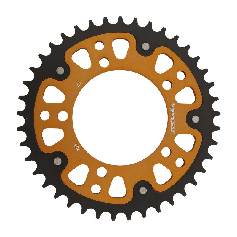 Ketten Rad SUPERSPROX STEALTH gold 41T, 520