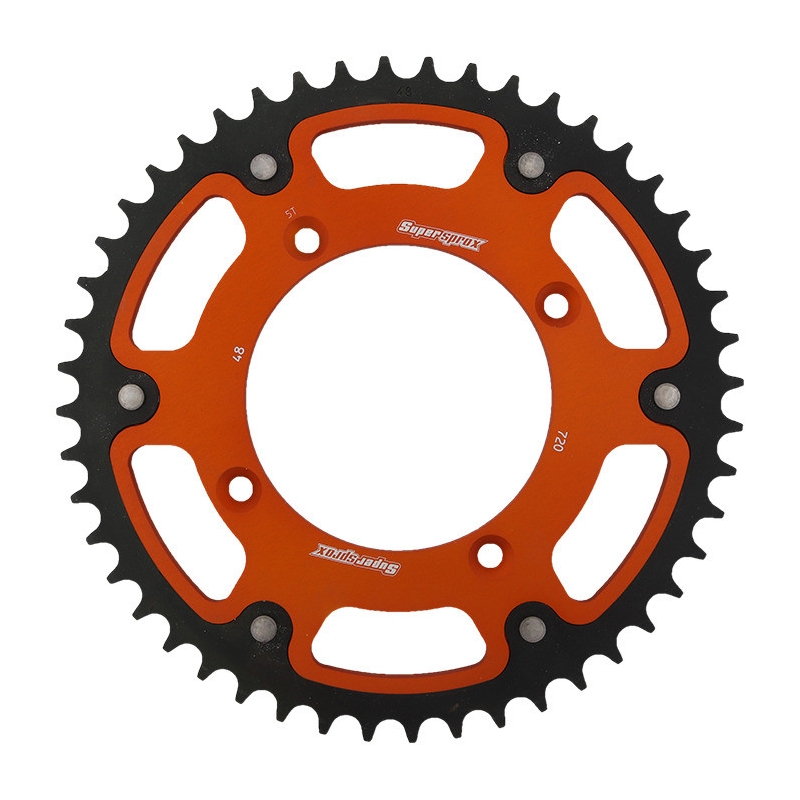 Ketten Rad SUPERSPROX STEALTH orange 48T, 520