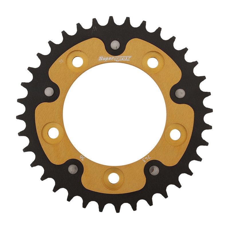 Ketten Rad SUPERSPROX STEALTH gold 36T, 520