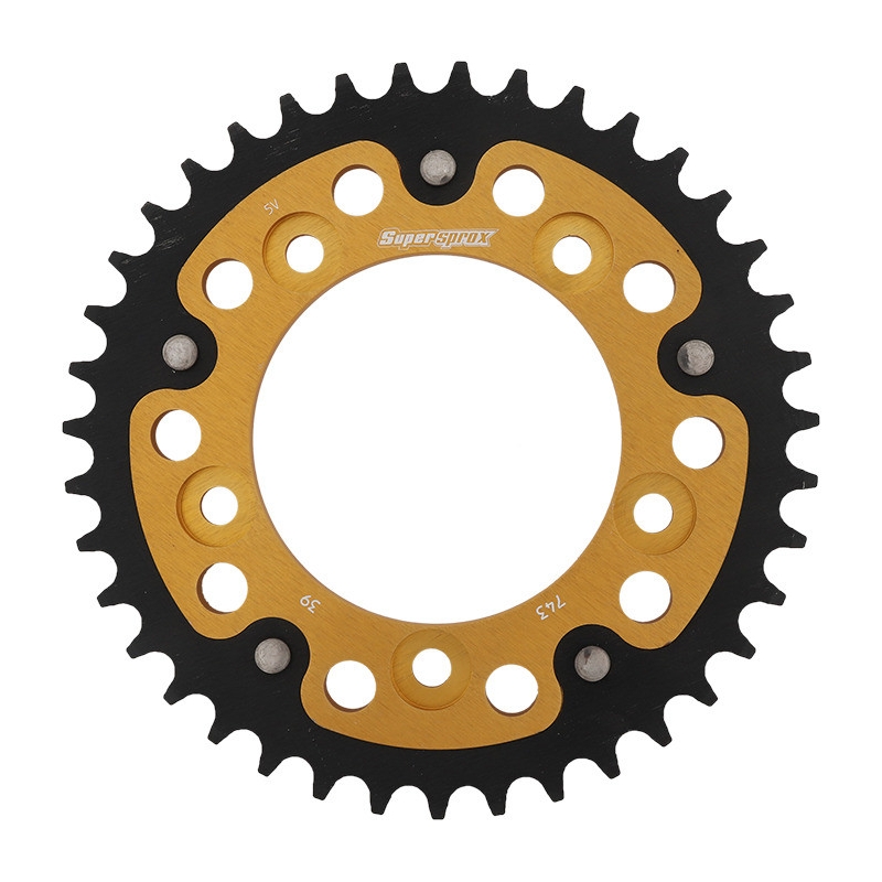Ketten Rad SUPERSPROX STEALTH gold 39T, 520