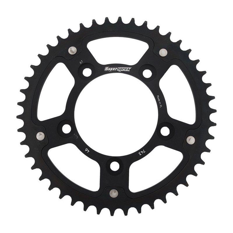 Ketten Rad SUPERSPROX STEALTH schwarz 46T, 520