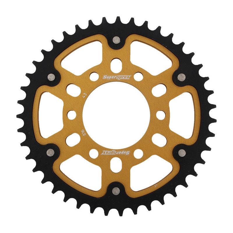 Ketten Rad SUPERSPROX STEALTH gold 43T, 530