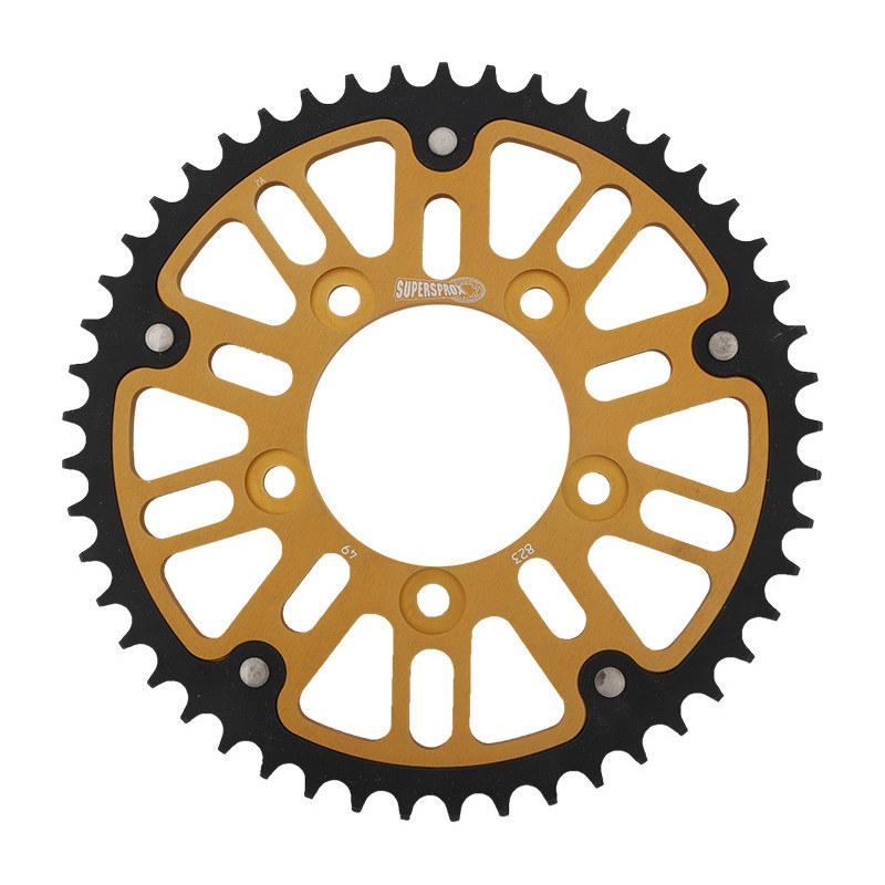 Ketten Rad SUPERSPROX STEALTH gold 49T, 520