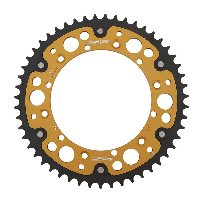 Ketten Rad SUPERSPROX STEALTH gold 51T, 520