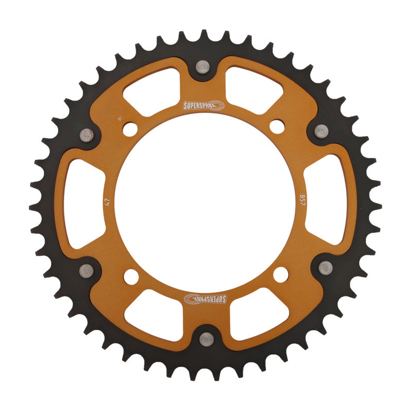 Ketten Rad SUPERSPROX STEALTH gold 47T, 520