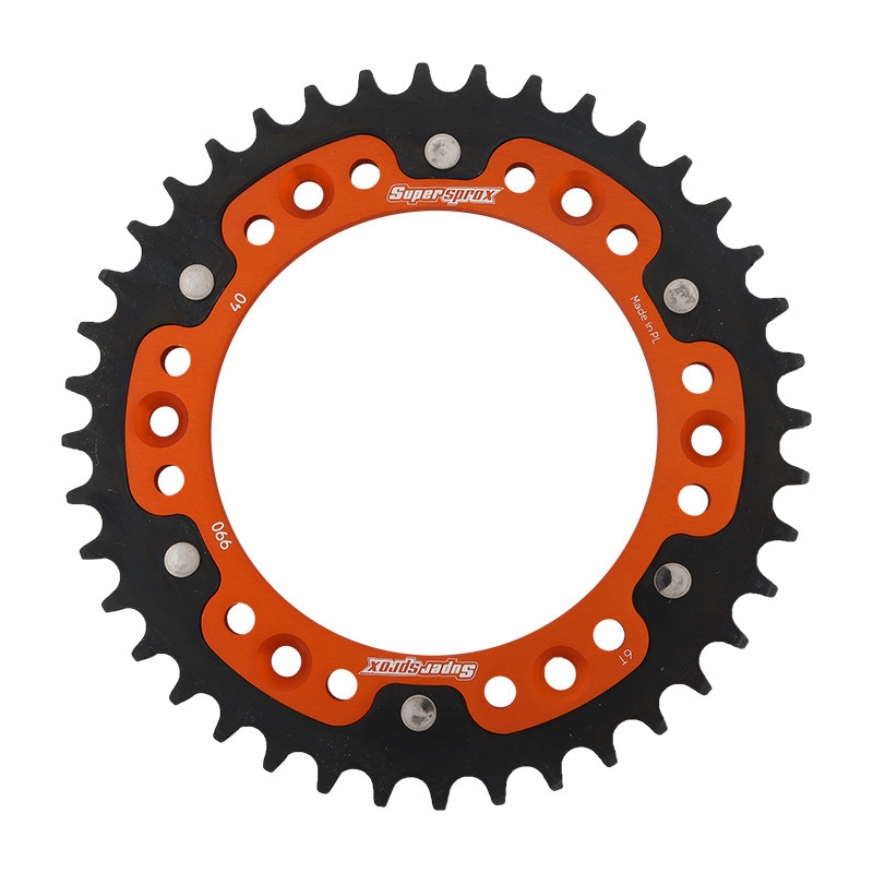 Ketten Rad SUPERSPROX STEALTH orange 40T, 520