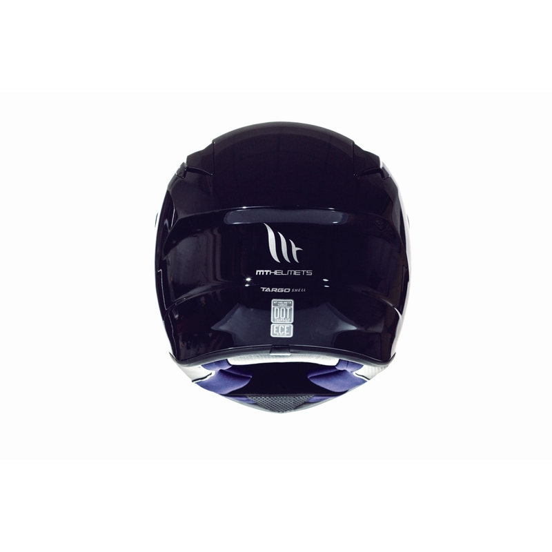 MT Targo Integral Motorradhelm schwarz Ausverkauf