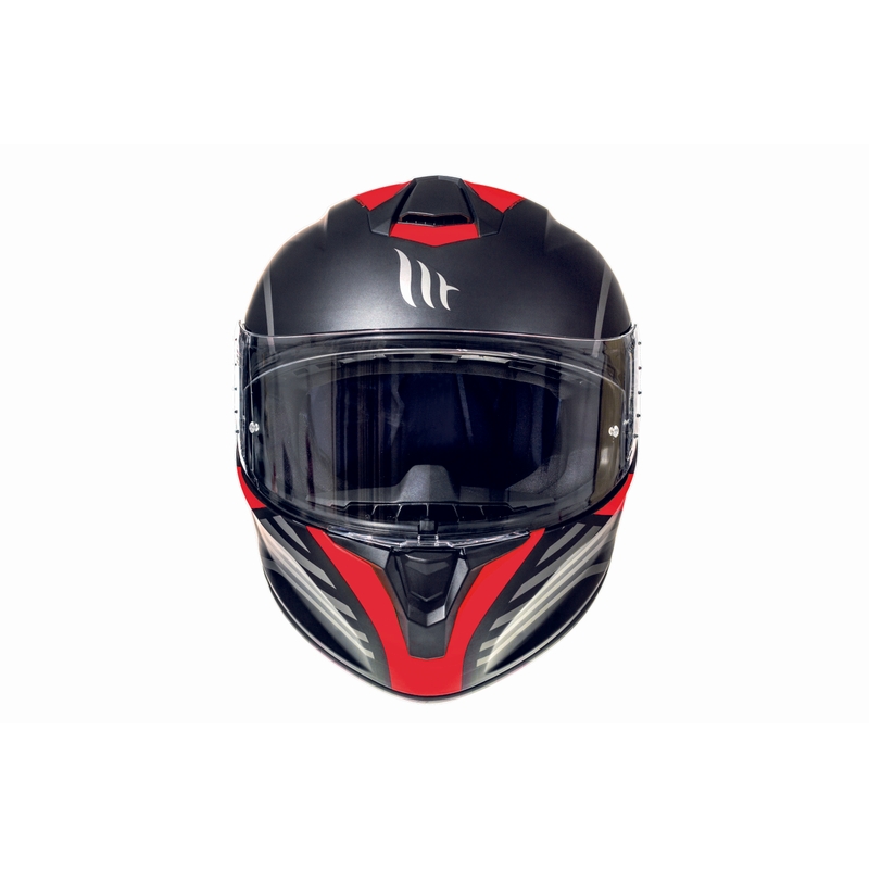 MT Targo Doppler fluo rot matt integral Motorradhelm Ausverkauf
