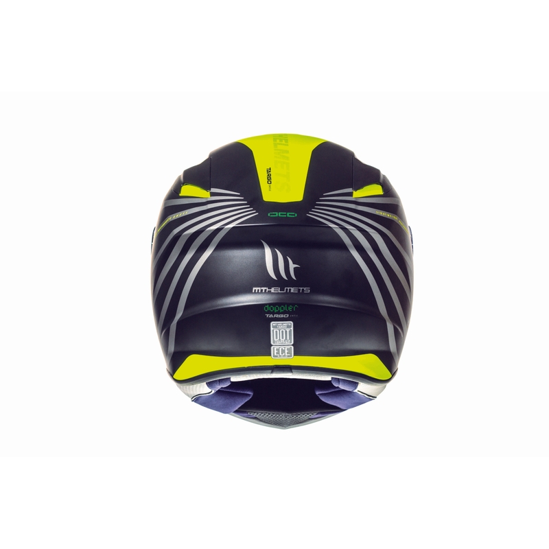 MT Targo Doppler fluo gelb matt Integral Motorradhelm Ausverkauf