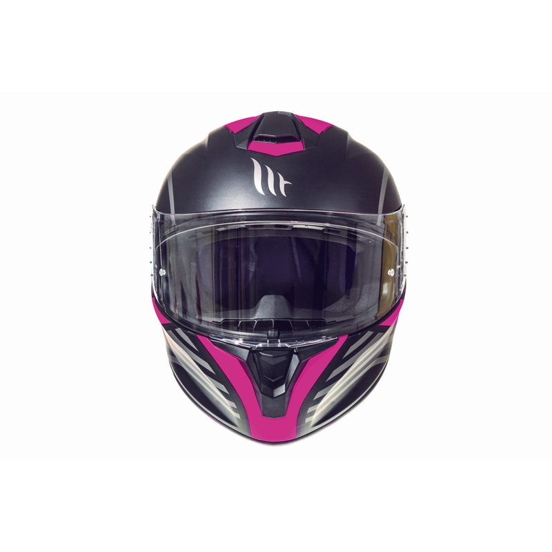 MT Targo Doppler fluo rosa matt integral Motorradhelm Ausverkauf