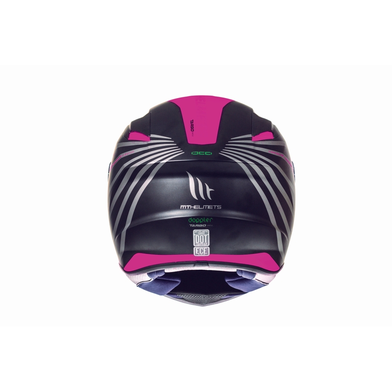 MT Targo Doppler fluo rosa matt integral Motorradhelm Ausverkauf