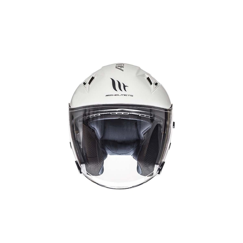 Motorradhelm offen MT Avenue SV weiß