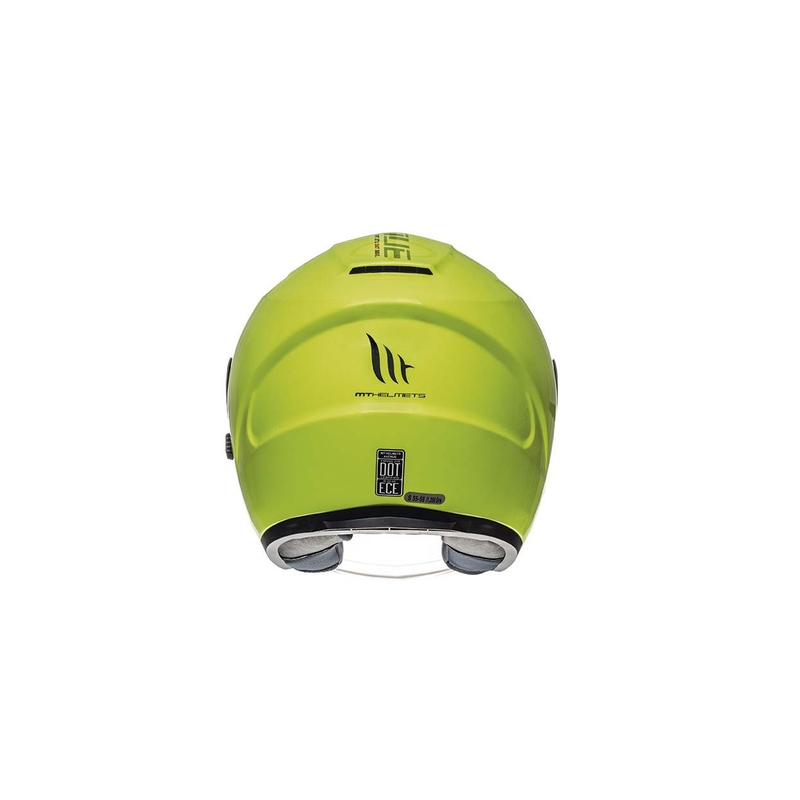 Motorradhelm offen MT Avenue SV fluo gelb Ausverkauf