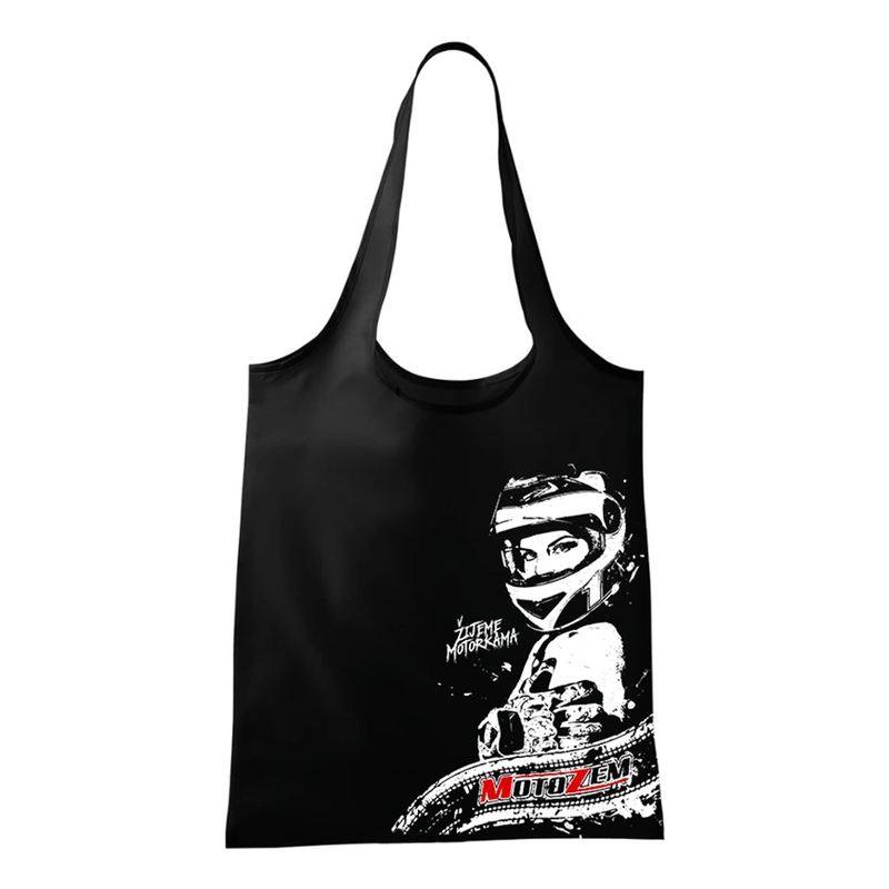 MotoZem faltbare Tasche Wir leben das Motorradfahren