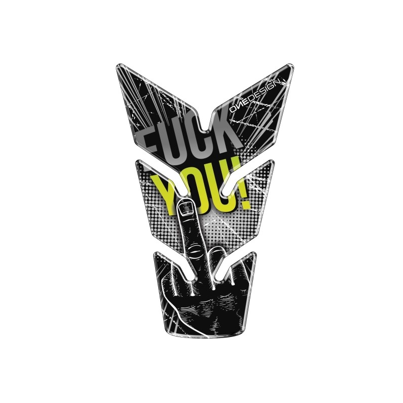 Kraftstofftankdeckel Print grau