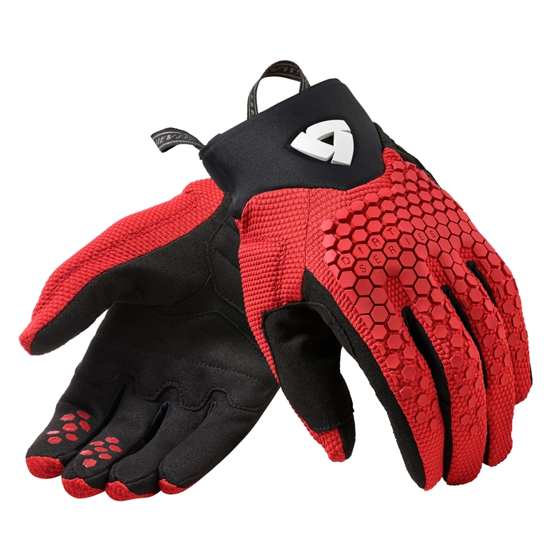 Motorradhandschuhe Revit Massif rot