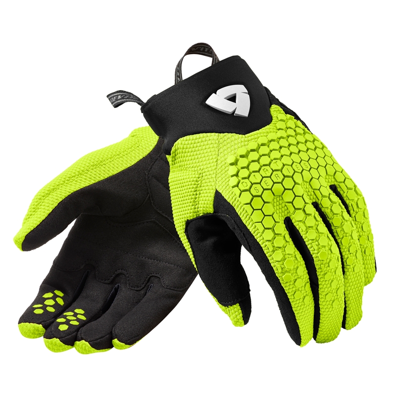 Motorradhandschuhe Revit Massif fluo gelb