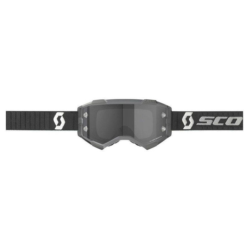 Motocross-Schutzbrille SCOTT Fury LS schwarz-grau