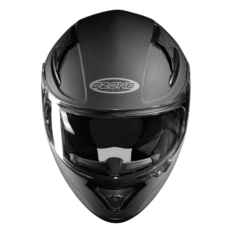 Ozone Arrow Integral Motorradhelm schwarz matt - Klasse II