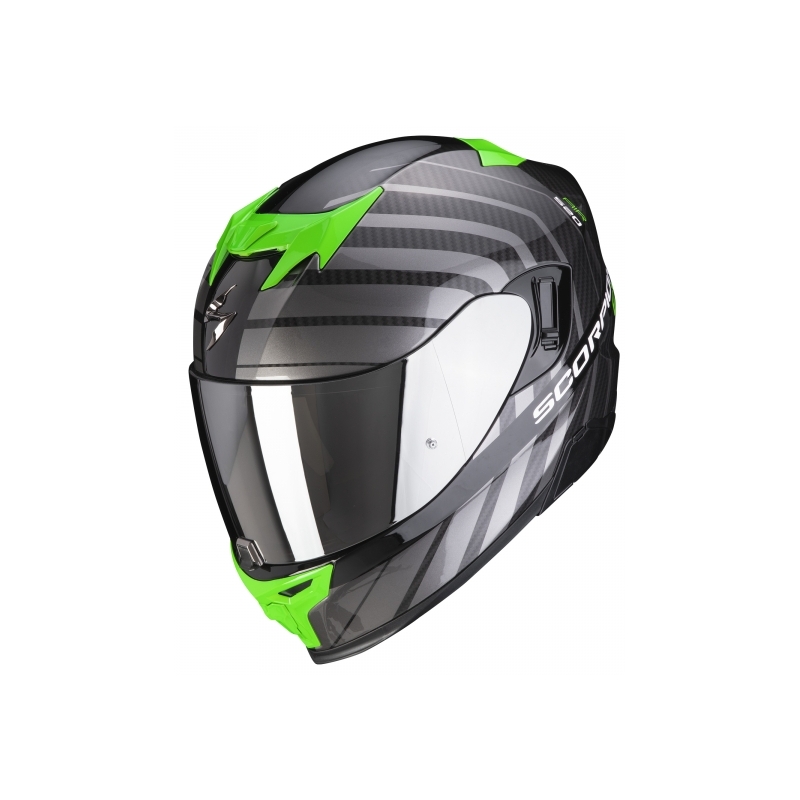Integralhelm Scorpion EXO-520 AIR Shade schwarz-grau-grün - II.