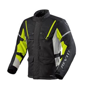 Revit Horizon 3 H2O schwarz-fluorgelbe Motorradjacke