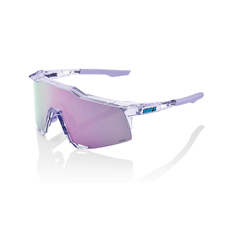 Sonnenbrille 100% SPEEDCRAFT Poliert Lavendel violett (violettes Glas)