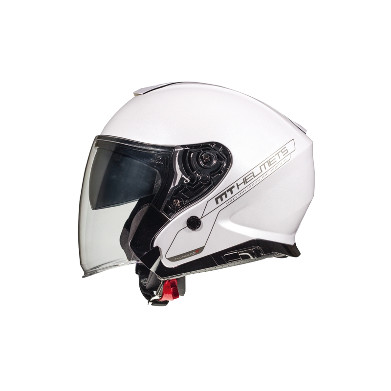 MT Thunder SV Jet offener Motorradhelm weiß
