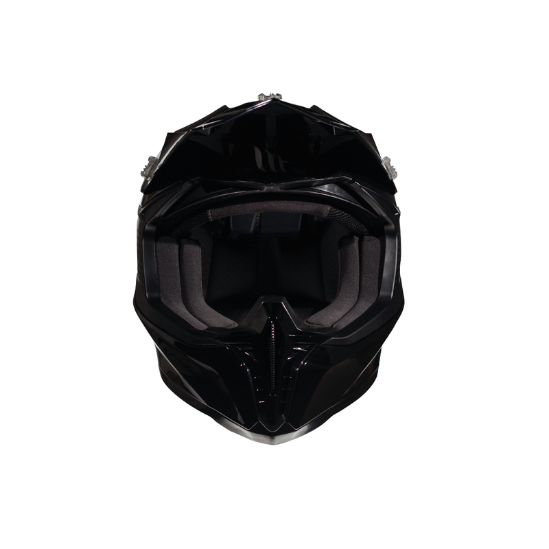 MT Falcon Motocross Helm schwarz
