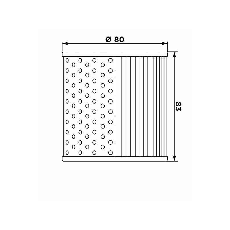 Ölfilter MIW (alt. HF126)