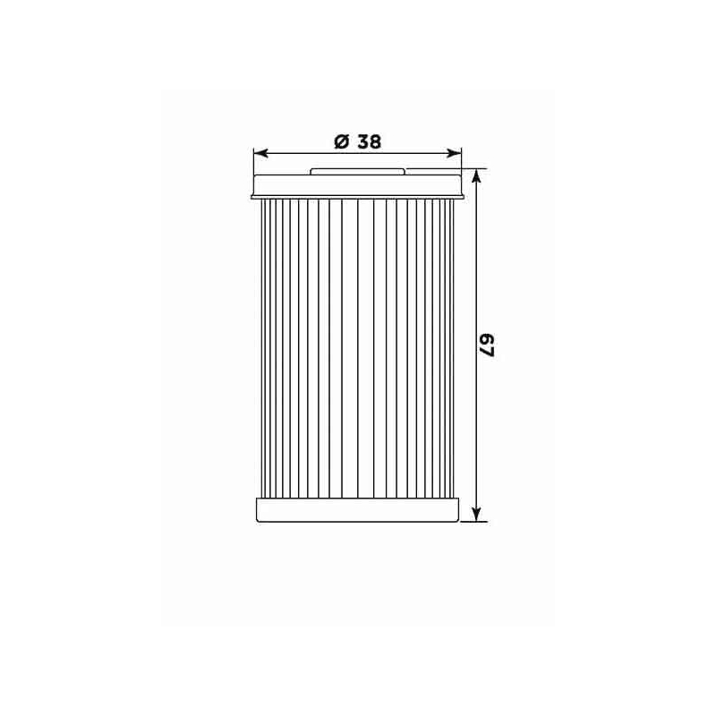 Ölfilter MIW (alt. HF169)