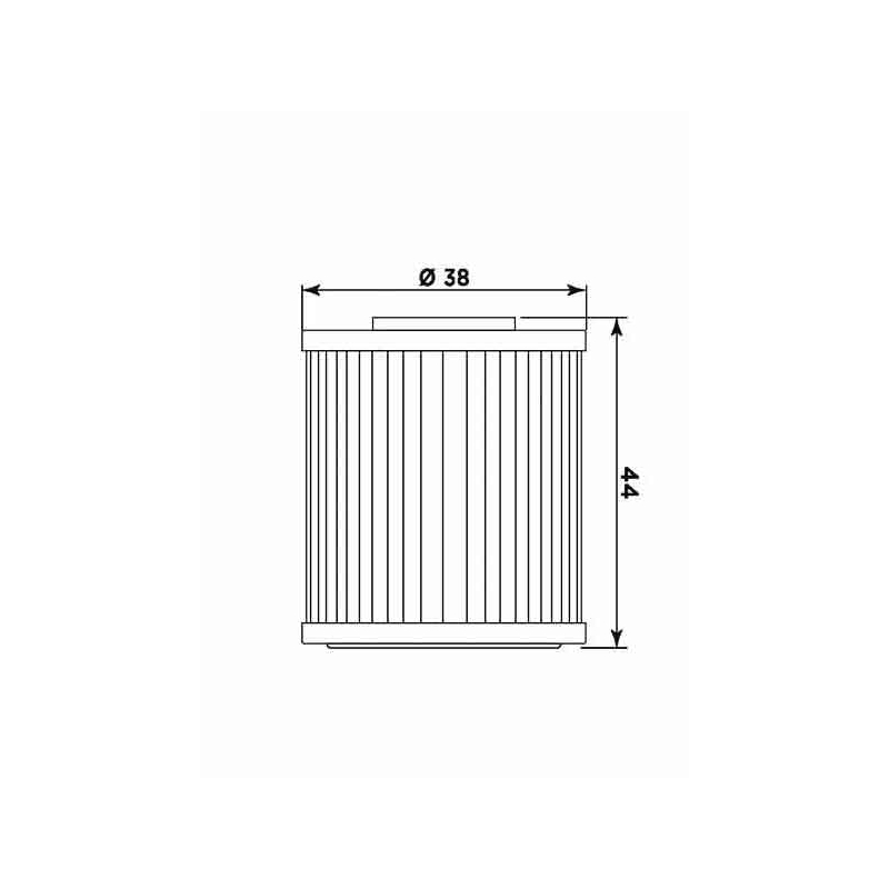Ölfilter MIW (alt. HF207) für SUZUKI FL 125 Address (2007-2010), KAWASAKI KX 250 (F) 4T (2004-2026), KAWASAKI KX 250 X (2021-2026), KAWASAKI KX 450 (F) (2016-2026), SUZUKI RM-Z 250 (2004-2025), SUZUKI RM-Z 450 (2005-2025), SUZUKI RMX 450 Z (2010-2019) Ausverkauf