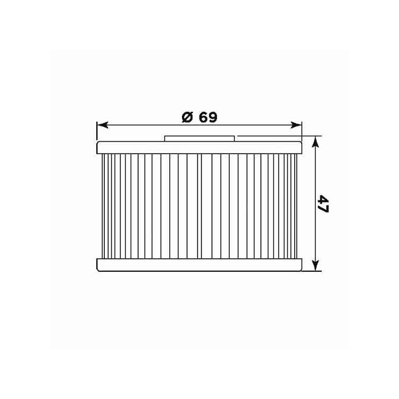 Ölfilter MIW (alt. HF114)