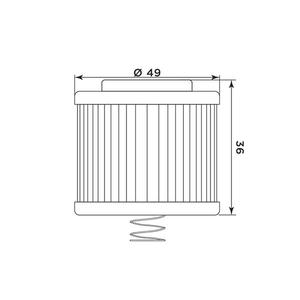 Ölfilter MIW Y4020 (alt. HF540)