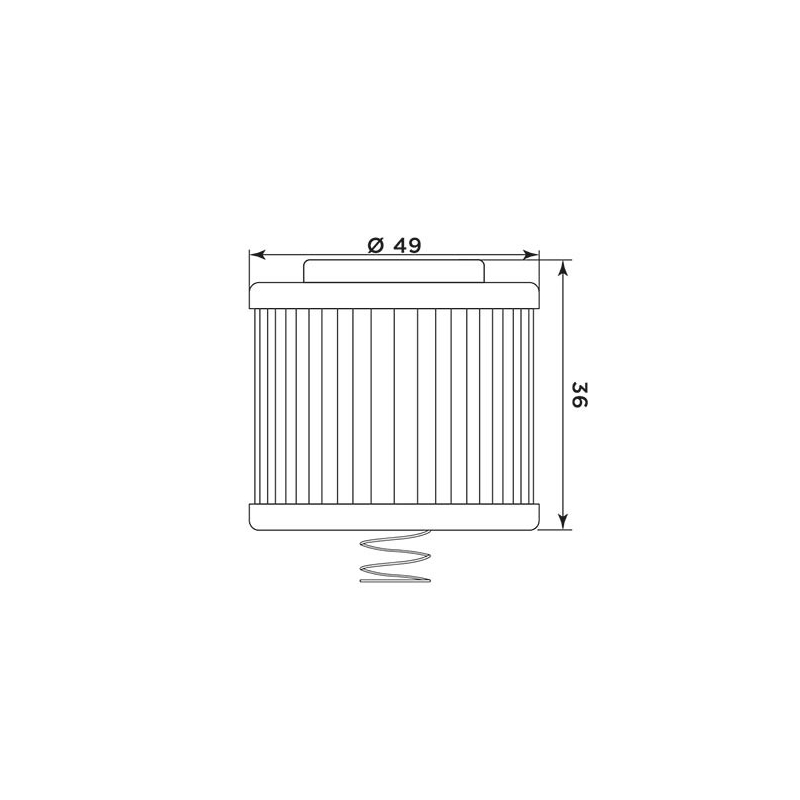 Ölfilter MIW (alt. HF540)