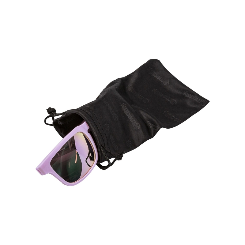 Sonnenbrille Meatfly Memphis dots lila