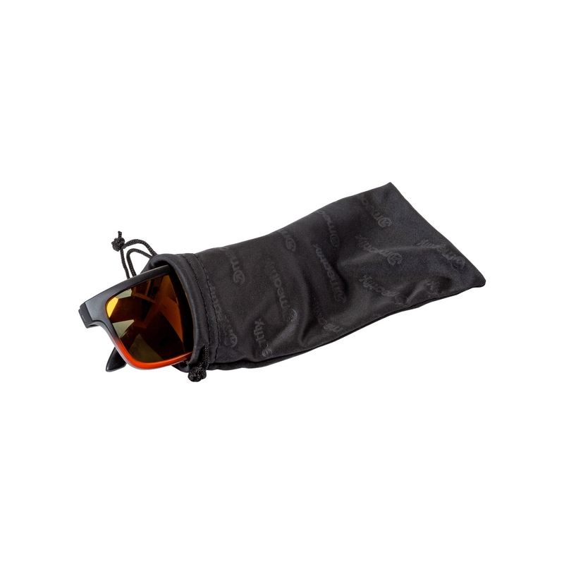 Meatfly Memphis Sonnenbrille schwarz und rot