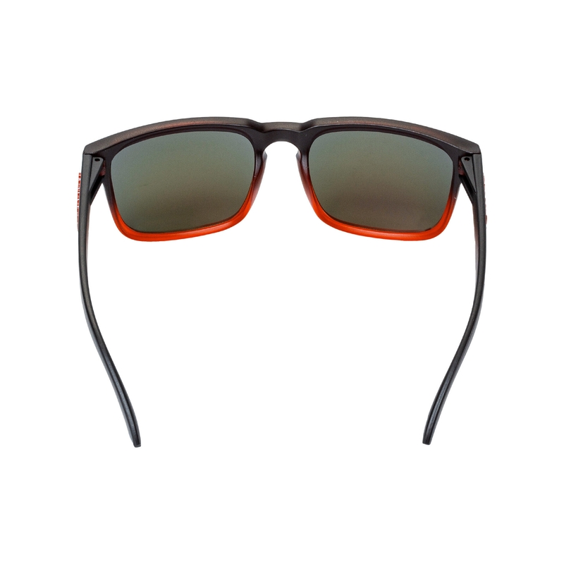 Meatfly Memphis Sonnenbrille schwarz und rot