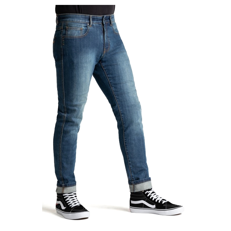 BROGER California blaue Motorradjeans Ausverkauf