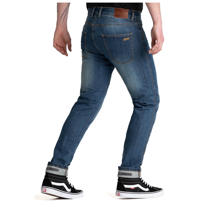 BROGER California blaue Motorradjeans Ausverkauf