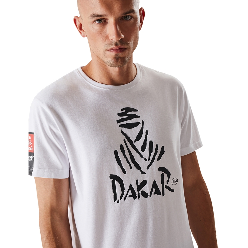 T-shirt DAKAR Sport weiß