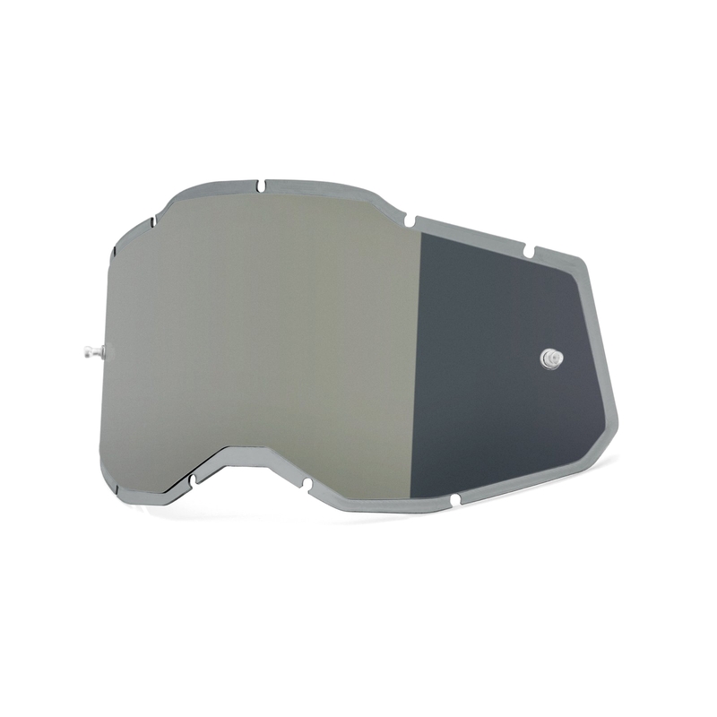Plexi 100% Injected Racecraft 2/Accuri 2/Strata 2 grau verspiegelt (Anti-Beschlag)