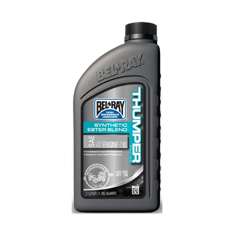 Motoröl Bel-Ray THUMPER RACING SYNTHETIC ESTER BLEND 4T 10W-40 1 l