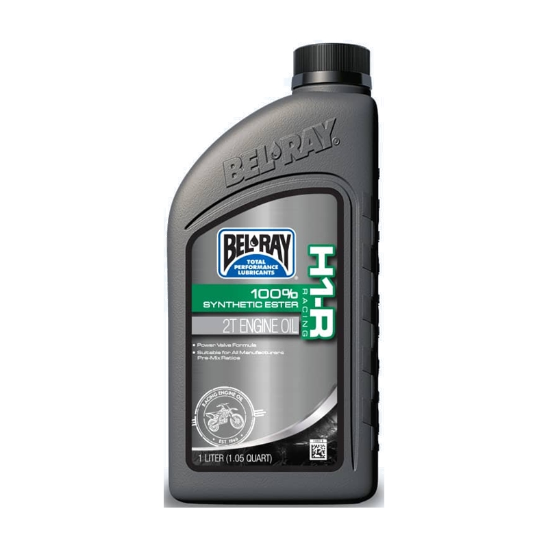 Motoröl Bel-Ray H1-R RACING 100% SYNTHETIC ESTER 2T 1 l