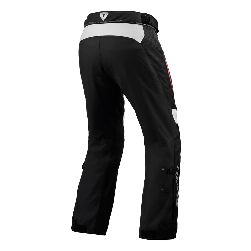 Revit Horizon 3 H2O Schwarz/Rot Motorradhosen