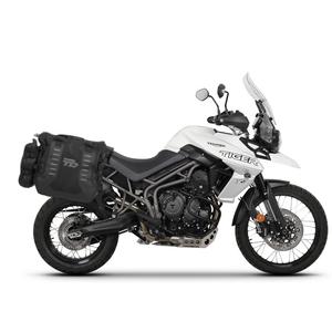 Complete set of SHAD TERRA TR40 adventure saddlebags, including mounting kit SHAD TRIUMPH Tiger 800