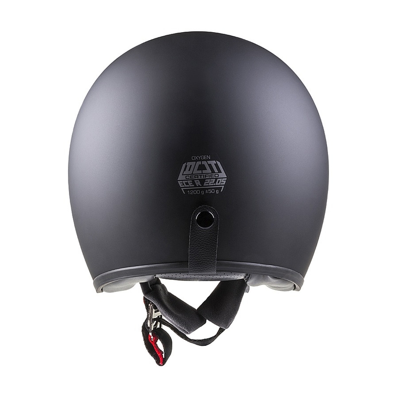 Cassida Oxygen offener Motorradhelm schwarz matt